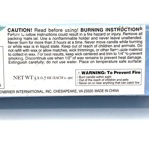 Tradewind Bay By The Shore Tropical Fish Tealight Candles 5-Pack For Home Decor - Picture 7 of 13